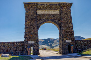Peach Arch Yellowstone National Park