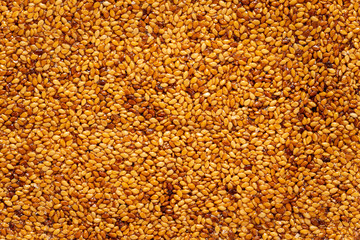 Sesame Seeds in Caramel Candy
