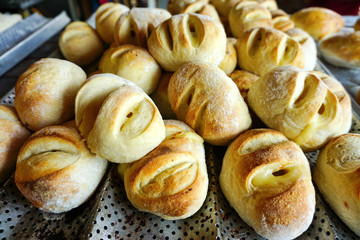 Homemade Cheese Bread for sale in Santander, Colombia.