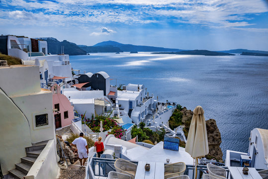 Greek Island in the Cyclids chain .  Landscape