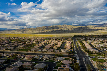 Aerial Arizona nature landscape