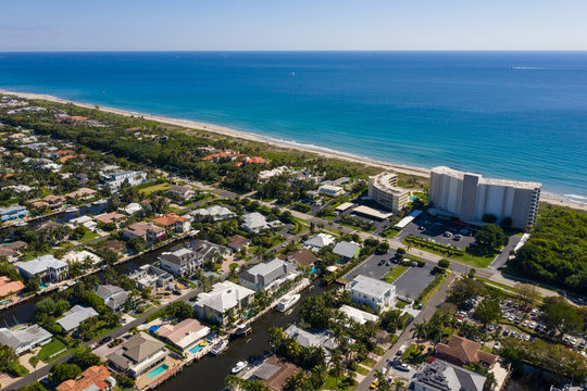 Aerial photos of Boynton Beach Florida
