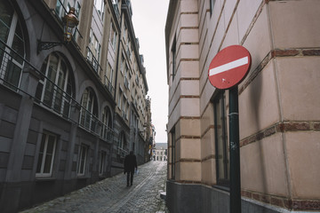 ヨーロッパの路地