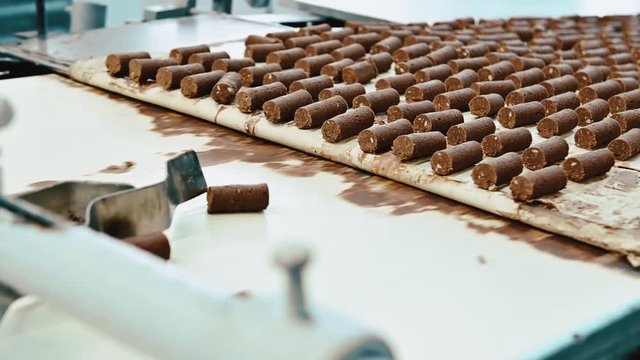 candy factory chocolate process making