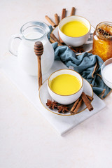 Golden turmeric milk