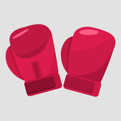 boxing glove vector illustration