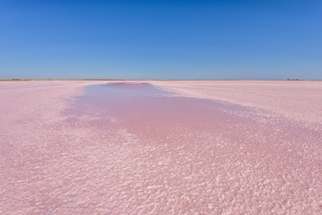 Lake Tyrrell Salt Lake Rural Victoria Australia