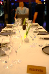 festive table setting