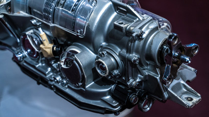 Obraz na płótnie Canvas Industrial Mechanical Engine Applications Technology