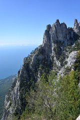 View of Mount Ai-Petri from