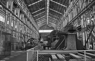 Cockatoo island abandoned factory