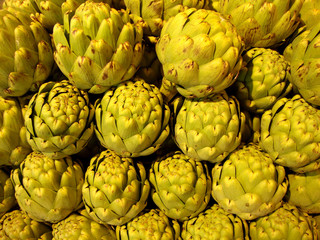Pile of Artichoke