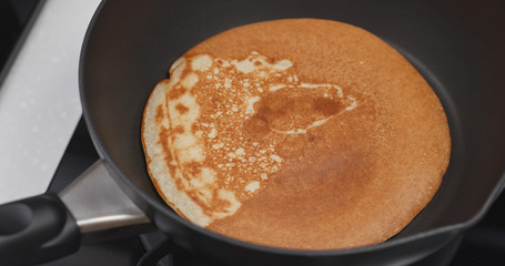 Make pancake at home