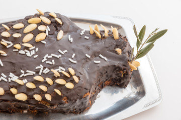 Chocolate Easter Dove homemade