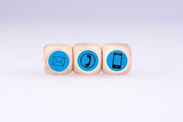 Symbol Email Telefon Smartphone