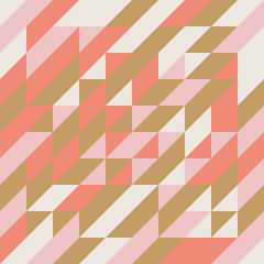 Colorful triangle geometric abstract background in vector