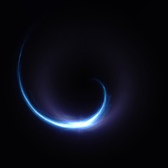 circle flare with rays