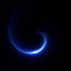 circle flare with rays