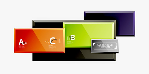 Square geometric composition