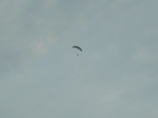 flying in the sky