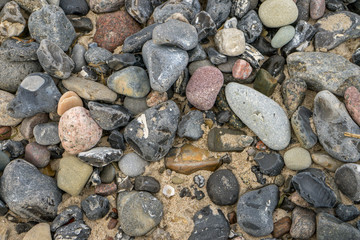 Steine am Strand