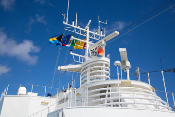 Naklejka premium Cruise ship