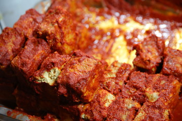 Stinky tofu
