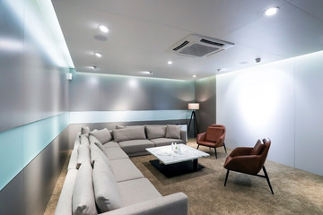 Luxurious reception room