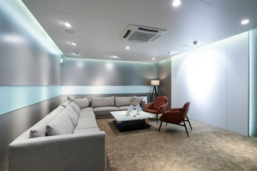 Luxurious reception room