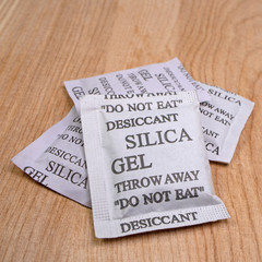 Silikagel, Trockenmittelbeutel