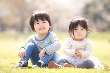 笑顔の子供たち