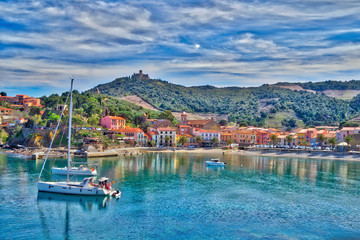 collioure france mer