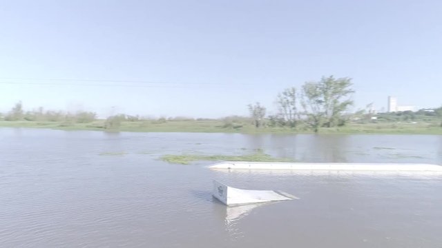 vista aerea en wake park
