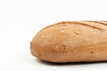Chrono Healthy Bread Isolated Above White Background