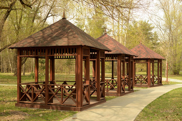 gazebo in the park