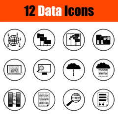 Data Icons Set