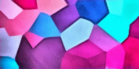 Abstract geometric art pattern background. Crystals texture. Smooth bright artistic backdrop. 