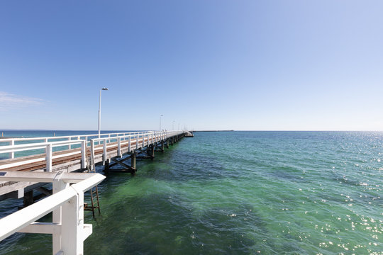 Busselton Jetty, Western Australia is the second longest wooden jetty in the world at 1841 meters long.