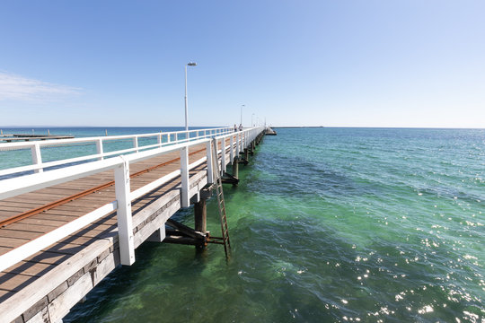 Busselton Jetty, Western Australia is the second longest wooden jetty in the world at 1841 meters long.