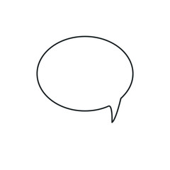Naklejka premium Message, speech bubble icon
