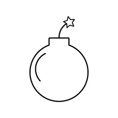 Bomb explosion icon