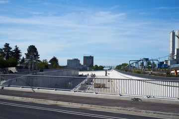 Baustelle Stadtautobahn A100 Berlin Neukölln-Treptow 16. Bauabschnitt