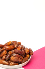 Dates fruits,with mint for Ramadan