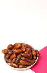 Dates fruits,with mint for Ramadan