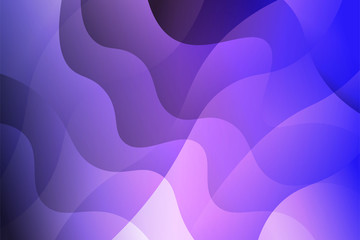 Fantasy wavy dynamic background. Creative Vector illustration. For header page, poster, flyer.