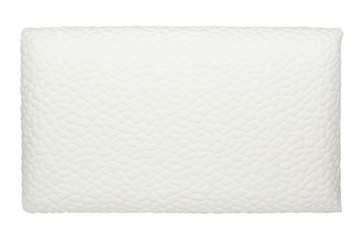 Orthopedic pillow isolated on white background