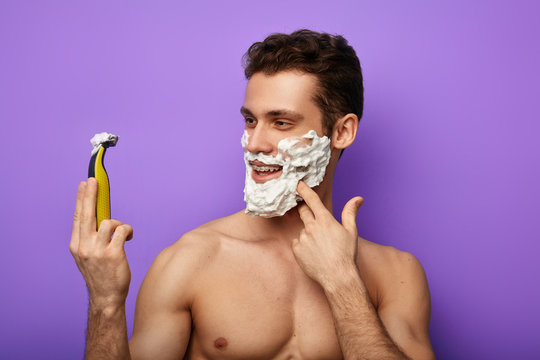 Shaving Foam Reducing Shaving Friction, Smoothing Beard, Lubricating The Skin, Deeping Cleansing.