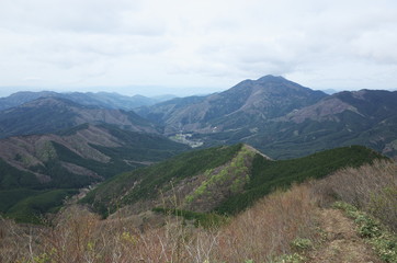 日本の登山の風景