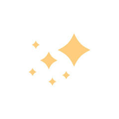 gold stars on white background