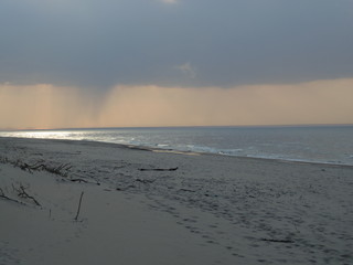 Pobierowo, plaża, Poberow, Pomorze, Polnische Ostküste, baden, Pomerania, Poland, Polen, Polska, Morze, Polish Sea, Meer, Strand, polish beach, sun, Sonne, Sand, Urlaub, vacation, storm, afternoon